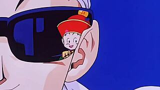 Dragon Ball Z adventure with Bulma and Gohan.