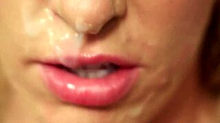 wacky honey casually gets facial cumshot