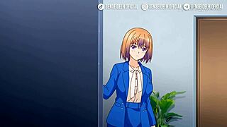 dearest blue chapter 01 features hentai animation with teen in lingerie
