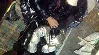 Intriguing puffy gay domination contrasts soft curves with firm control in intense sessions