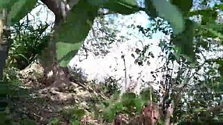 Weekend in Nature Turns Freaky with Old Hairy Monster Cock.