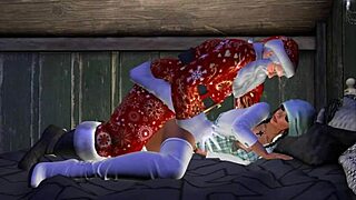 Santa Uses Back Door This Christmas!