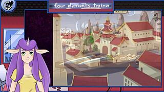 Azula Experiences Intense Orgasm In Shower With Monster