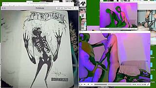 Twink gets bareback fucked on the desk