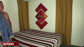 i walked into my friend's dad's room and found him naked masturbating