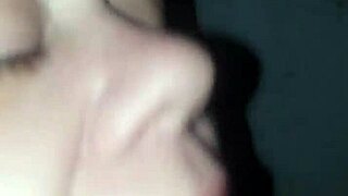 Slut eagerly sucks on a big cock with intense oral pleasure in a detailed sucking session