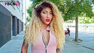 Venus Afrodita Feels Intense Pleasure With Her Big Cock Lover Juan Lucho