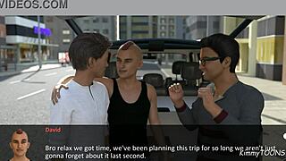 in the spell book pt 2, the slutty housewife teases monster cocks in the neighborhood, leading to outdoor group sex