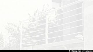 Swinger house in Barcelona hosts Sicilia and Little Caprice for raw group action part 2.