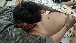 hey, did you see the desi couple's romantic sex at night, including blowjob, creampie, and deepthroat?