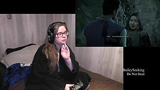 Brunette BBW uses toys on big tits and ass in fetish scene