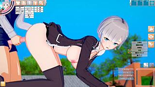 strong-willed big-breasted jk asami gets tit massage and sex