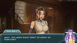 star chanel takes it from behind roughly