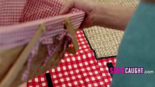 hey, wanna picnic with stepsister in that sexy dress?