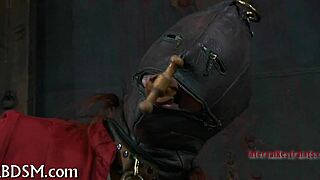 Punishing Hottie in BDSM Sex with Orgasm