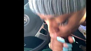 Snowboarder girl gives amazing blowjob with gagging and cumshot!