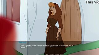 Let's play a hot 3D game with Carmen doing wild sex