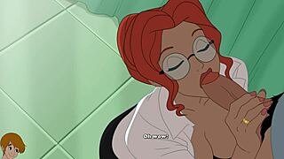 so, this nurse and doctor in milftoon drama got wild with a huge dick during a patient checkup.