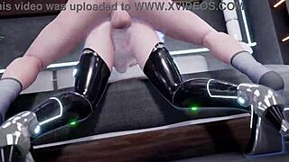 Mantis X Uni Neptunia Series Delivers Hard Anal in 3D Hentai