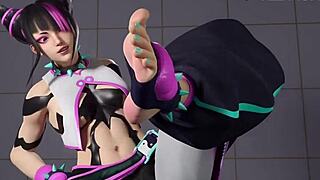 Why does this femdom hentai make her dominate him so fiercely? Anime girl owns guy!