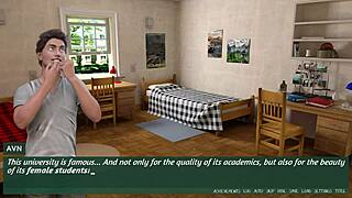 Pleasure Thieves Arrive At University For Creampie Hentai Game