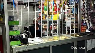 Caught behind bars in a surprising moment