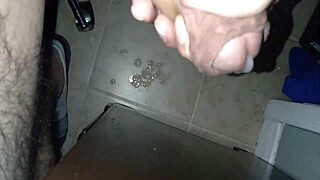 Using a penis pump and tracking progress of growth with cum shots