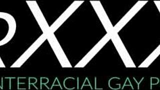 muscular gays doing interracial rimjob and anal hot!