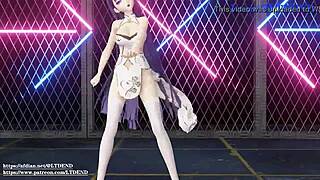 Hey, Can You Handle Raiden Mei Shaking It in That Chinese Dress?