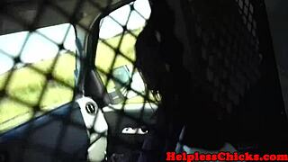 hitching teen 18+ throatfucked by maledom