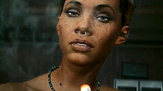 Alex in Laguna Bend sex scene from Cyberpunk 2077 ultra settings