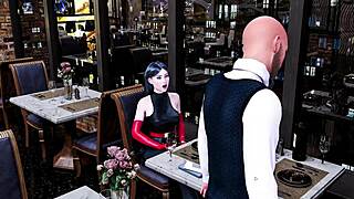 redhead hottie tackled monster cock in public group scene