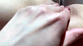 this shaved pussy's getting an intense orgasm