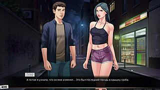 Big dick fucking in anime game Our red string part 16