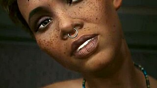 Alex in Laguna Bend sex scene from Cyberpunk 2077 ultra settings