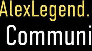 Damn, Bella Rolland's sloppy blowjob to Alex Legend is insane!