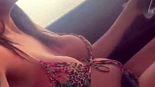 skilled puta sucks dick and milks while driving