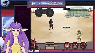 Azula Experiences Intense Orgasm In Shower With Monster