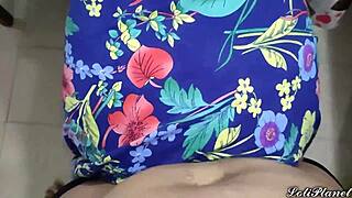 beautiful hijastra left alone at home to cook. her padrastro couldn't resist touching her everywhere.