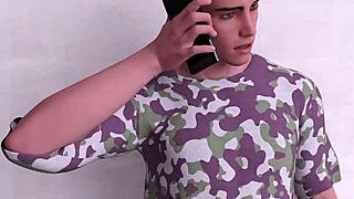 Ending the first day of college with big tits and cute hentai fun