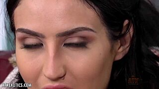 classy jade baker masturbates solo for you... oops, i mean, watch her orgasm!