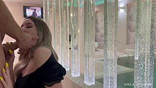 In POV style, I called a Russian milf slut and fucked her after an epic blowjob
