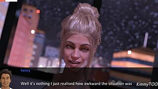 in the spell book pt 2, the slutty housewife teases monster cocks in the neighborhood, leading to outdoor group sex