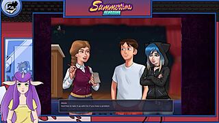 summertime saga part 16 features big cocks and feet