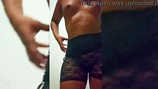 Brunette beauty in hot casting scene with big ass