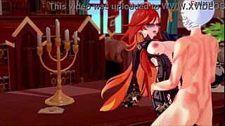 Mavuika Sucks and Fucks Hard in Jean’s Office Fantasy Trailer.