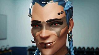 I’m obsessed with this uncensored gym trainer sex simulator gameplay!