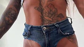 Incredible Anal Fucking with Tanned Latina Milf, Huge Creampie Spilling from Asshole