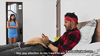 Latina Roommate Craves Big Dick