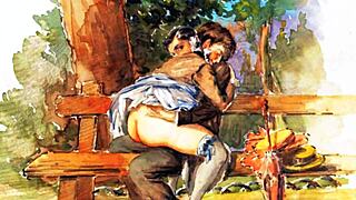 Vintage Erotic Drawings Packed with Raw Sensual Art